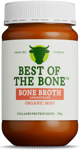 Best of the Bone Beef Bone Broth Organic Miso 390 g